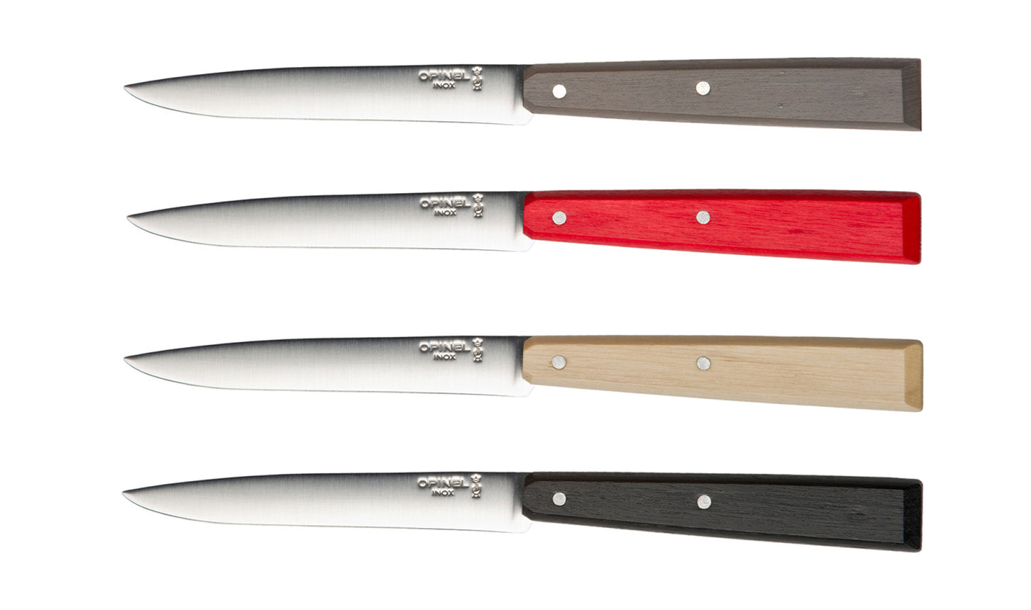Opinel Tafelmessenset N°125, Bon Appétit, 4-delig